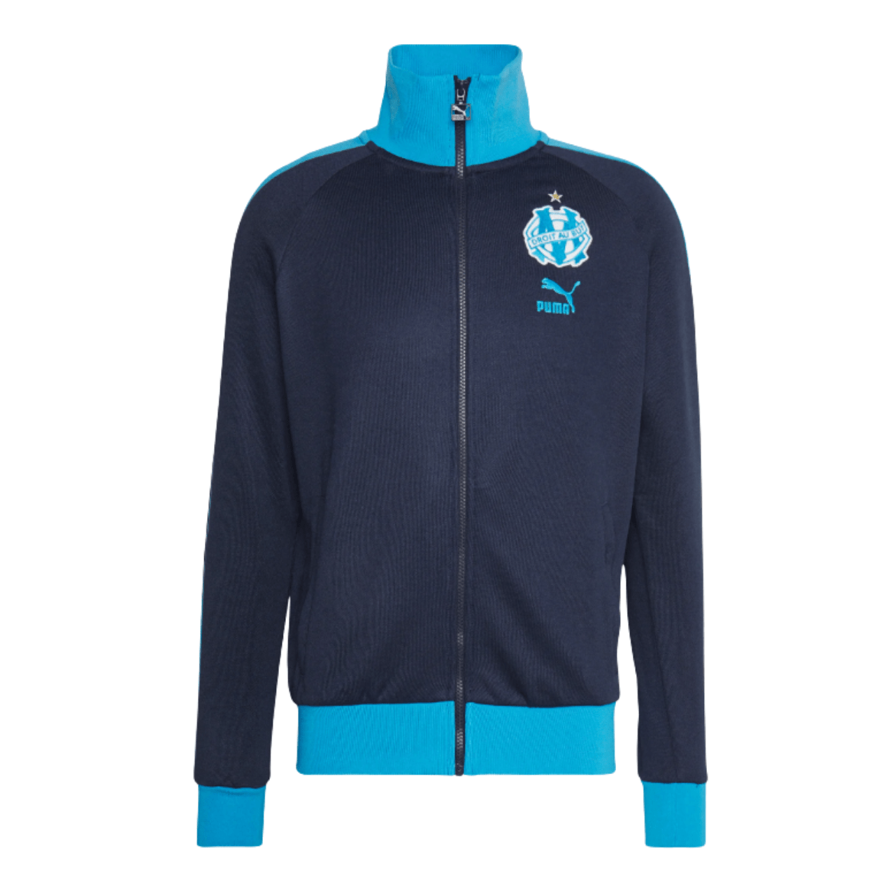 puma OLYMPIQUE MARSEILLE Ftbl Heritage T7 Track Jacket Herren - sportiger.de