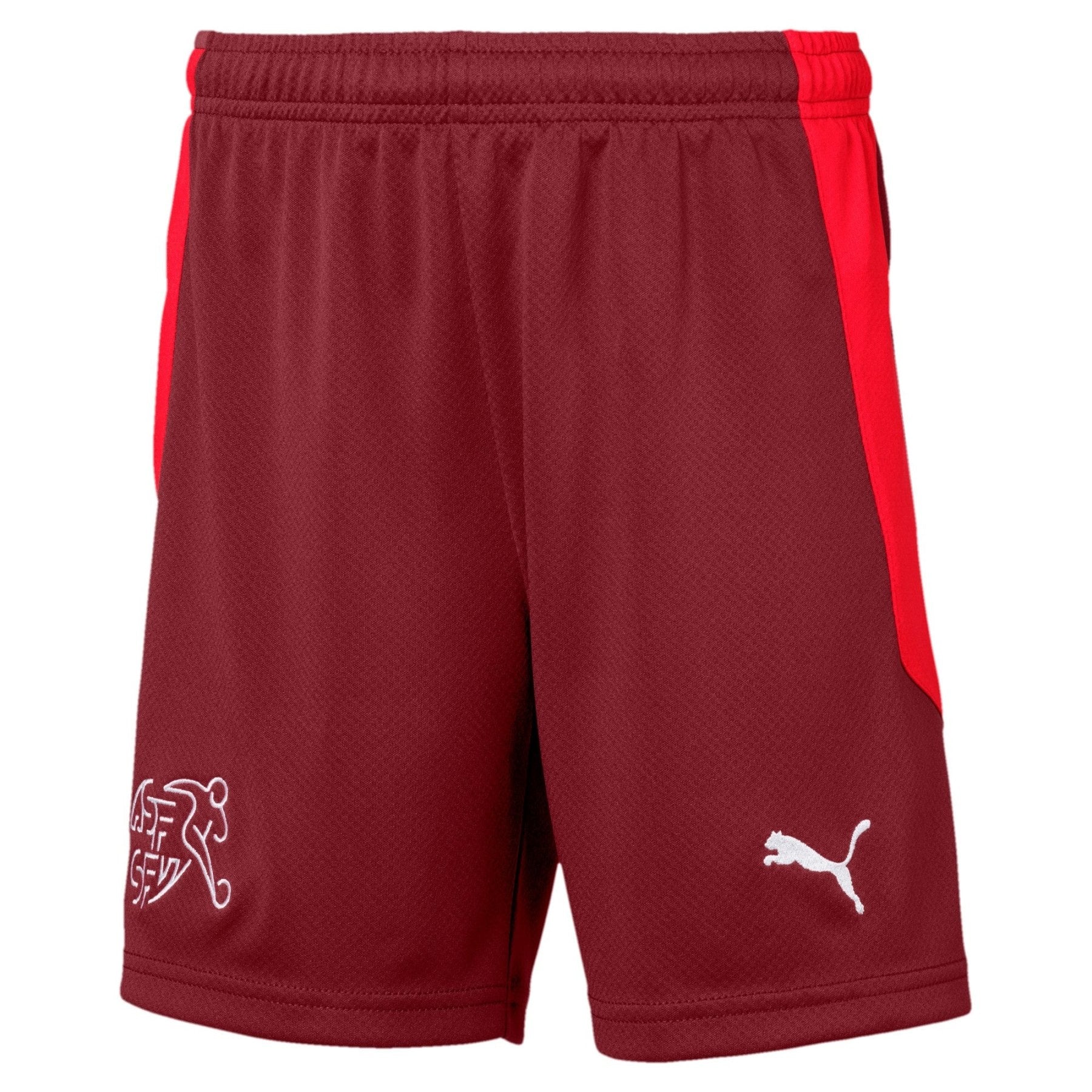 puma SUISSE Pantalon Home Enfants EURO 2020 rouge - sportiger.de