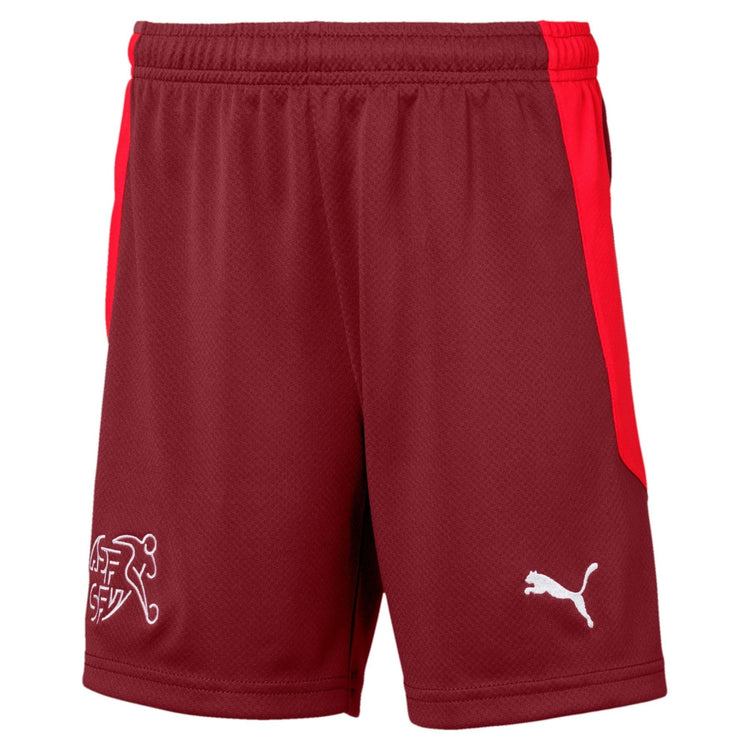 puma SUISSE Pantalon Home Enfants EURO 2020 rouge - sportiger.de