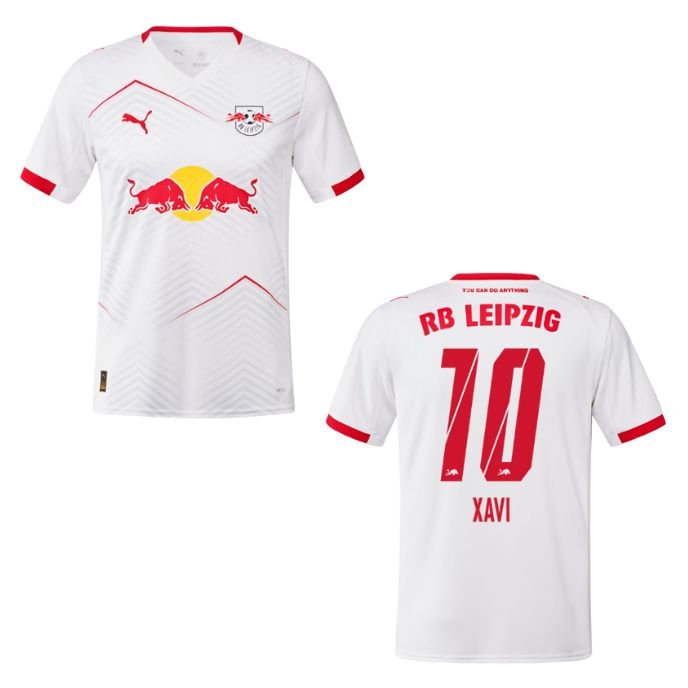 RB LEIPZIG Trikot Home Kinder 25 / 26 - XAVI 10 - sportiger.de