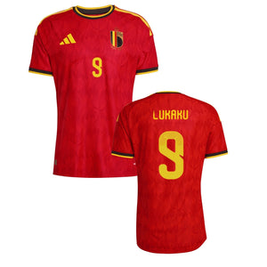 Maillot authentique domicile RBFA BELGIQUE Hommes Coupe du Monde 2026 - LUKAKU 9 - sportiger.de