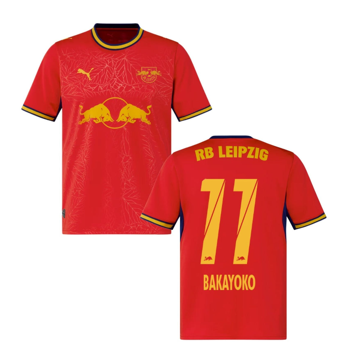 RBL RB LEIPZIG Camiseta Visitante Hombre 26 / 27 - BAKAYOKO 11 - sportiger.de