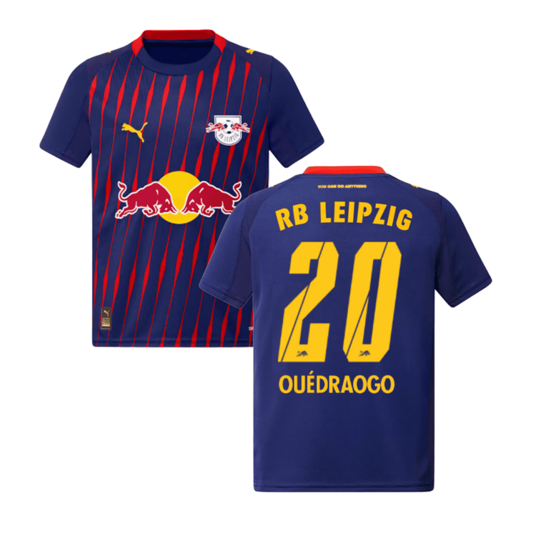 RBL RB LEIPZIG Trikot Away Kinder 25 / 26 - OUÉDRAOGO 20 - sportiger.de