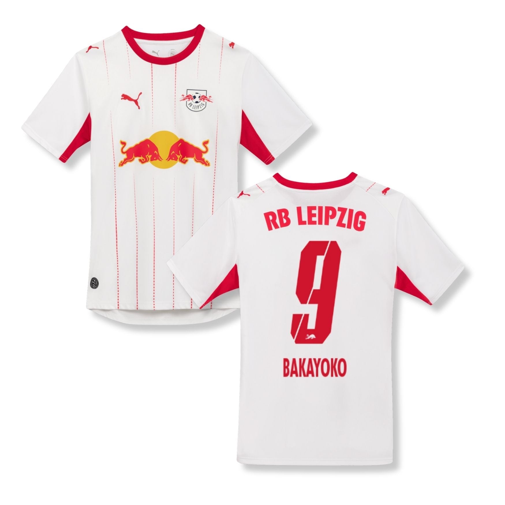 RBL RB LEIPZIG Trikot Home Kinder 26 / 27 - BAKAYOKO 9 - sportiger.de