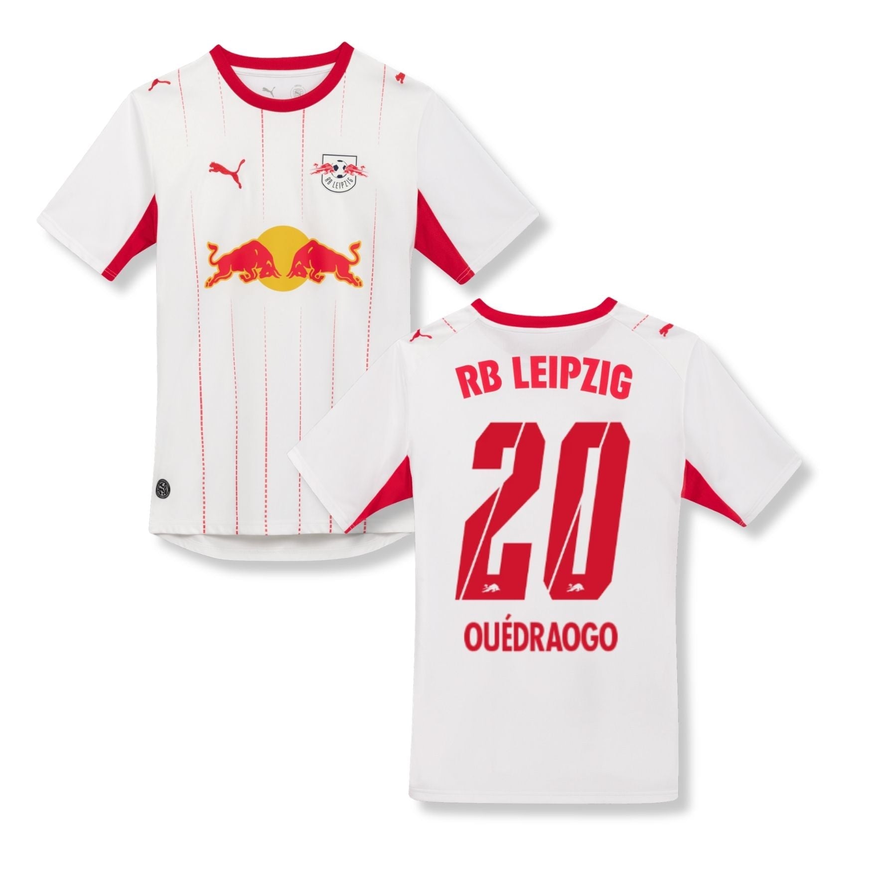 RBL RB LEIPZIG Trikot Home Kinder 26 / 27 - OUÉDRAOGO 20 - sportiger.de