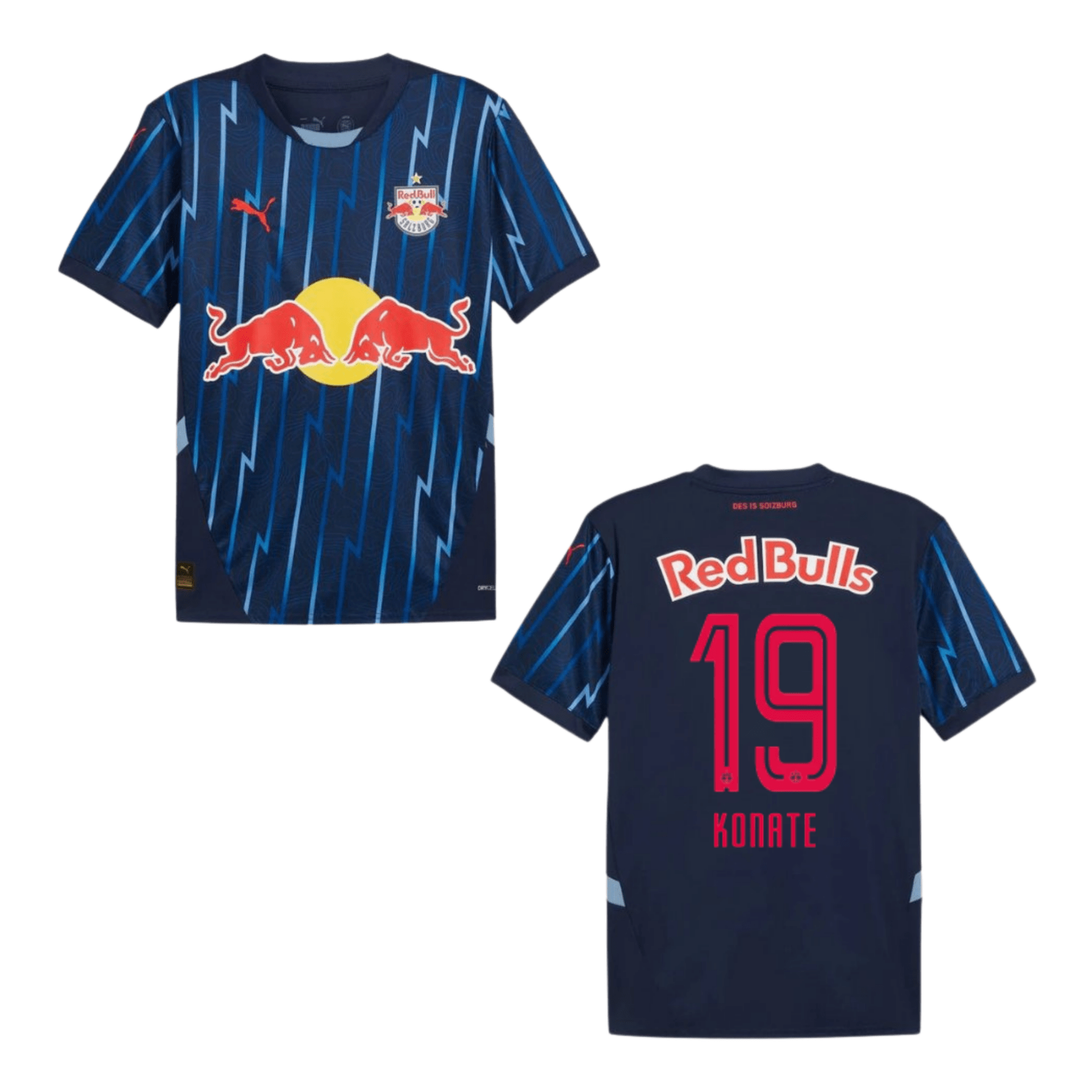 RBS FC RED BULL SALZBURG Trikot Away Herren 24 / 25 - KONATE 19 - sportiger.de