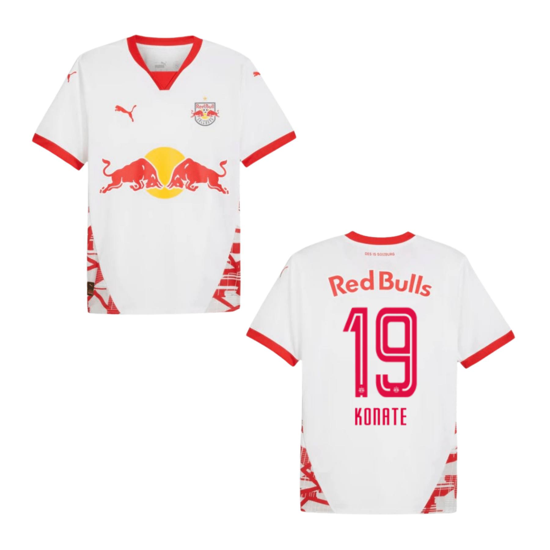 RBS FC RED BULL SALZBURG Trikot Home Herren 24 / 25 - KONATE 19 - sportiger.de
