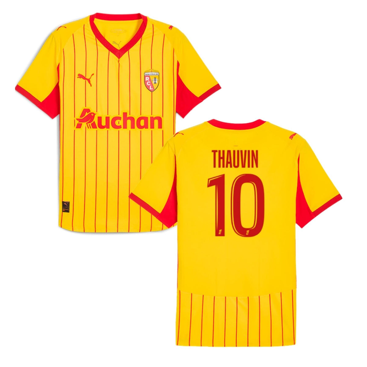 RCL RC LENS Trikot Home Herren 25 / 26 - THAUVIN 10 - sportiger.de