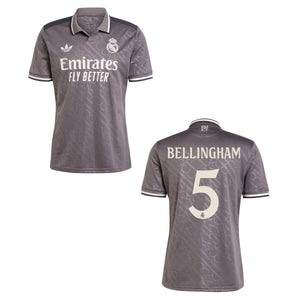 REAL MADRID AUTHENTIC Trikot 3rd Herren 24 / 25 - BELLINGHAM 5 - sportiger.de
