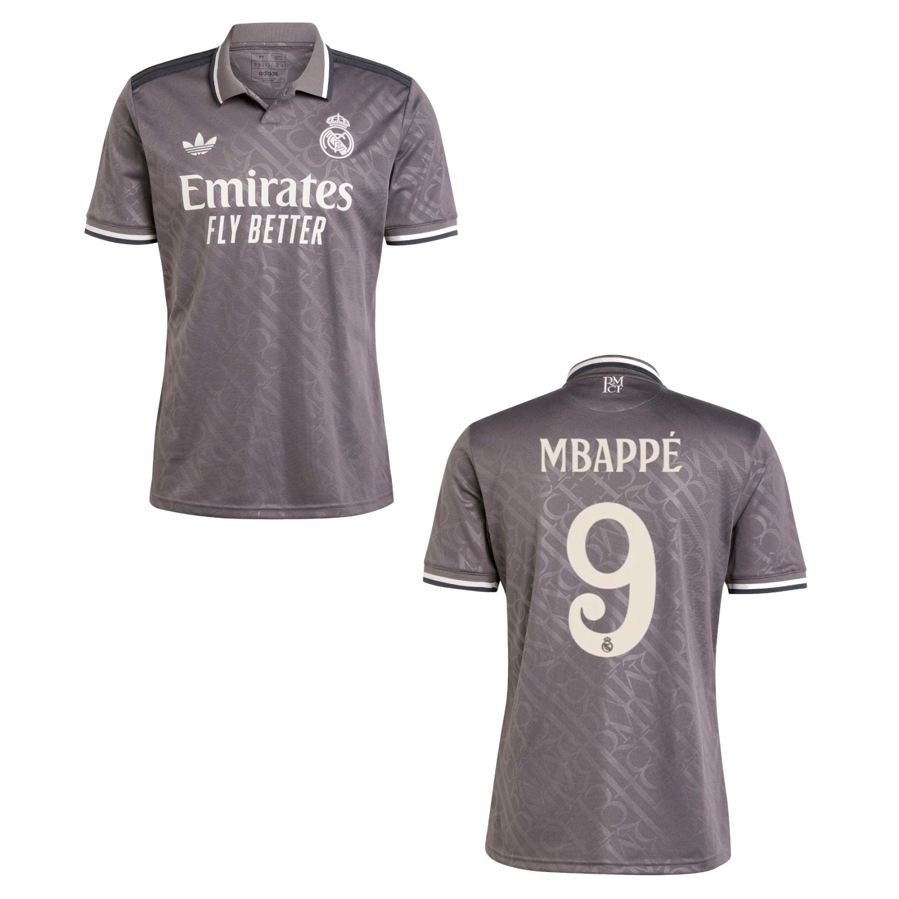 REAL MADRID AUTHENTIC Trikot 3rd Herren 24 / 25 - MBAPPÉ 9 - sportiger.de