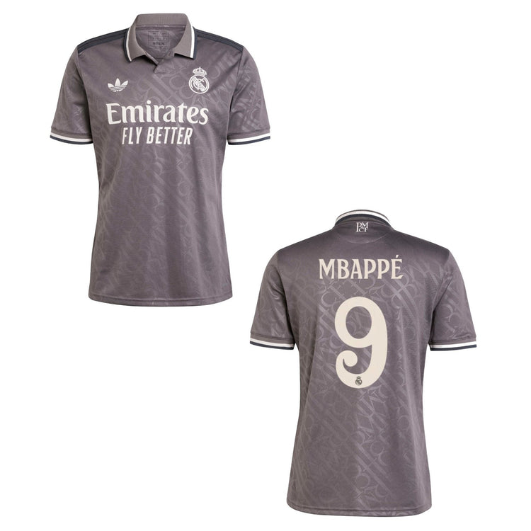 REAL MADRID AUTHENTIC Trikot 3rd Herren 24 / 25 - MBAPPÉ 9 - sportiger.de