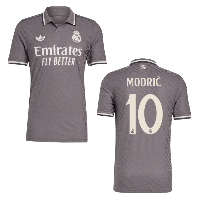 REAL MADRID AUTHENTIC Trikot 3rd Herren 24 / 25 - MODRIĆ 10 - sportiger.de