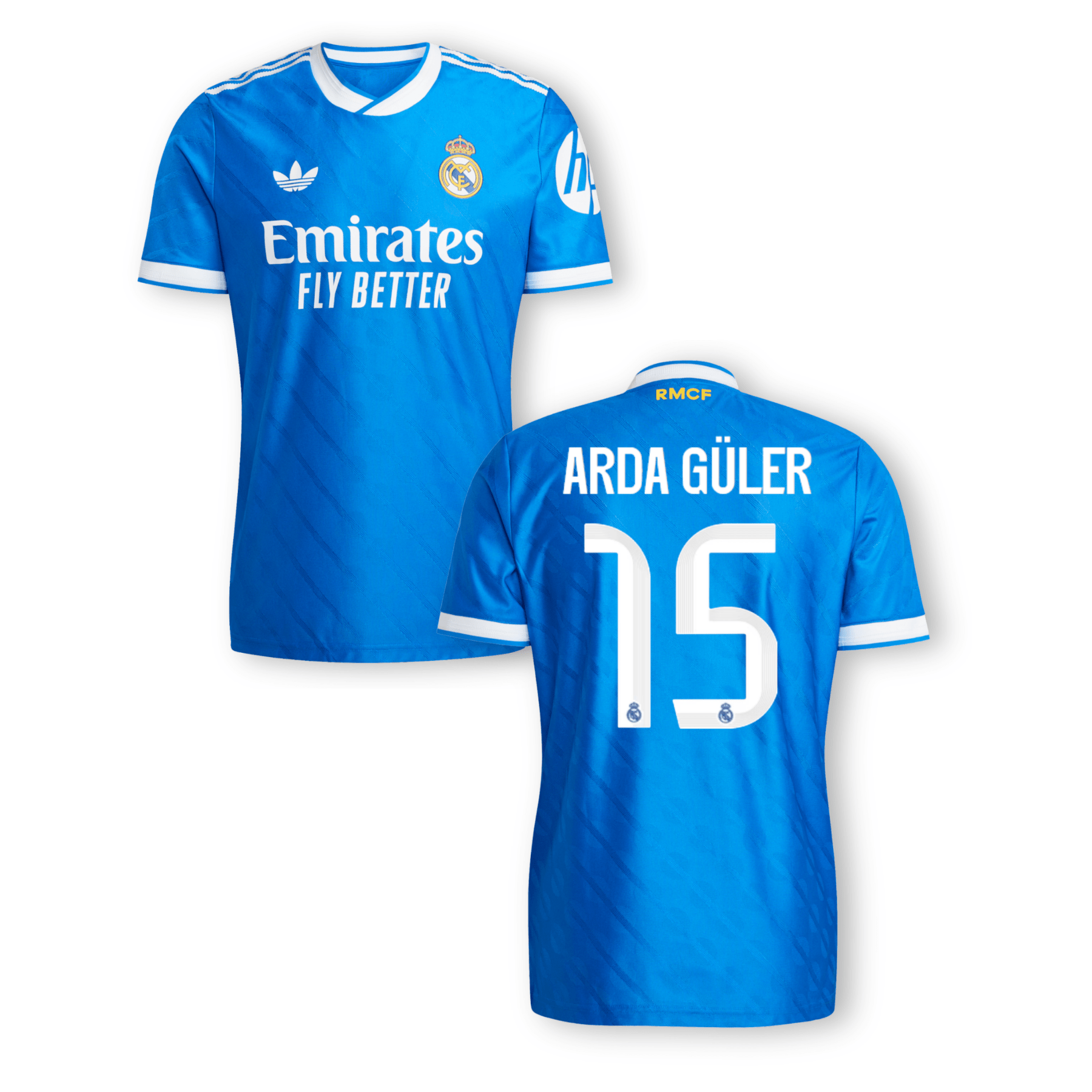 REAL MADRID AUTHENTIC Trikot 3rd Herren 25 / 26 - ARDA GÜLER 15 - sportiger.de