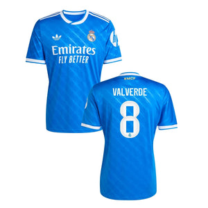 REAL MADRID AUTHENTIC Trikot 3rd Herren 25 / 26 - VALVERDE 8 - sportiger.de