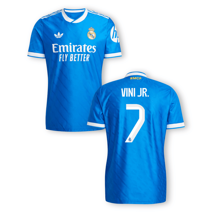 REAL MADRID AUTHENTIC Trikot 3rd Herren 25 / 26 - VINI JR. 7 - sportiger.de