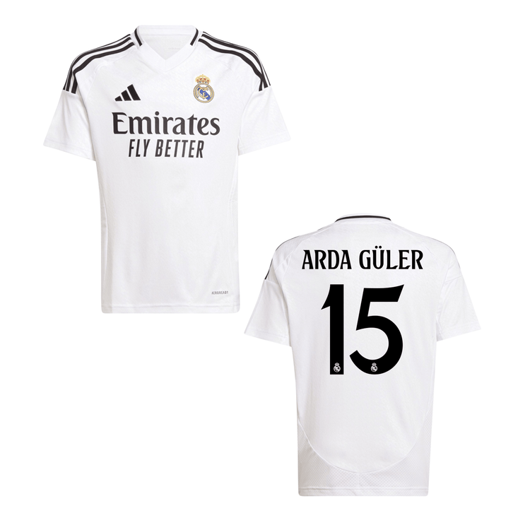 REAL MADRID AUTHENTIC Trikot Home Herren 24 / 25 - ARDA GÜLER 15 - sportiger.de