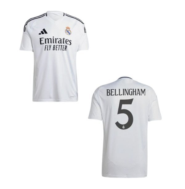 REAL MADRID AUTHENTIC Trikot Home Herren 24 / 25 - BELLINGHAM 5 - sportiger.de