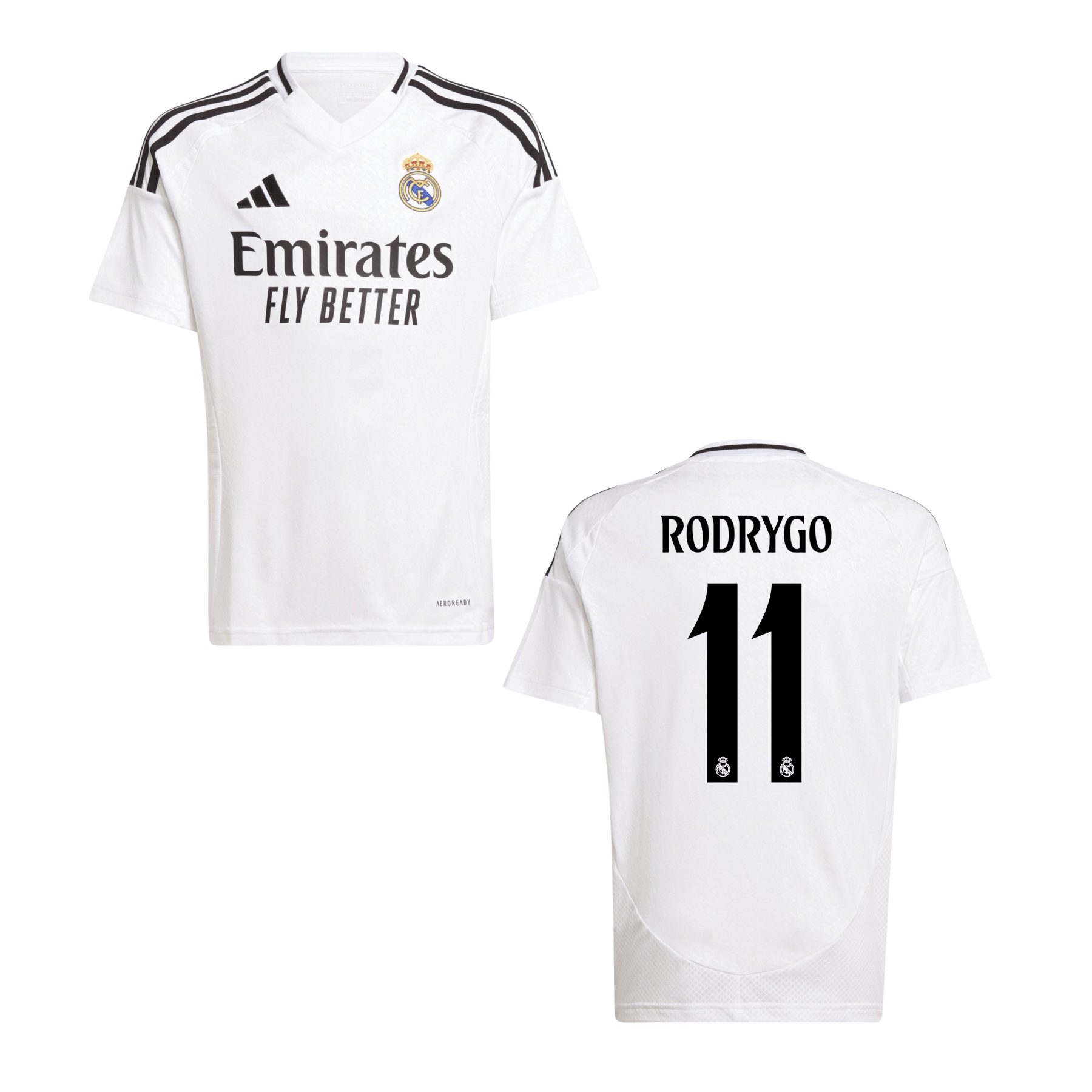 REAL MADRID AUTHENTIC Trikot Home Herren 24 / 25 - RODRYGO 11 - sportiger.de