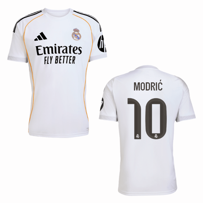 REAL MADRID AUTHENTIC Trikot Home Herren 25 / 26 - MODRIĆ 10 - sportiger.de