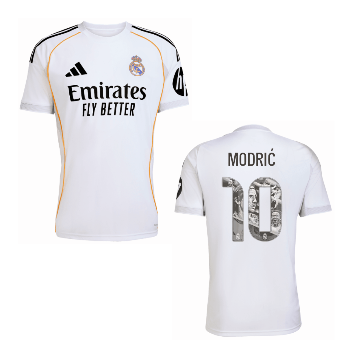 REAL MADRID AUTHENTIC Trikot Home Herren 25 / 26 - MODRIĆ 10 (Abschiedsflock) - sportiger.de