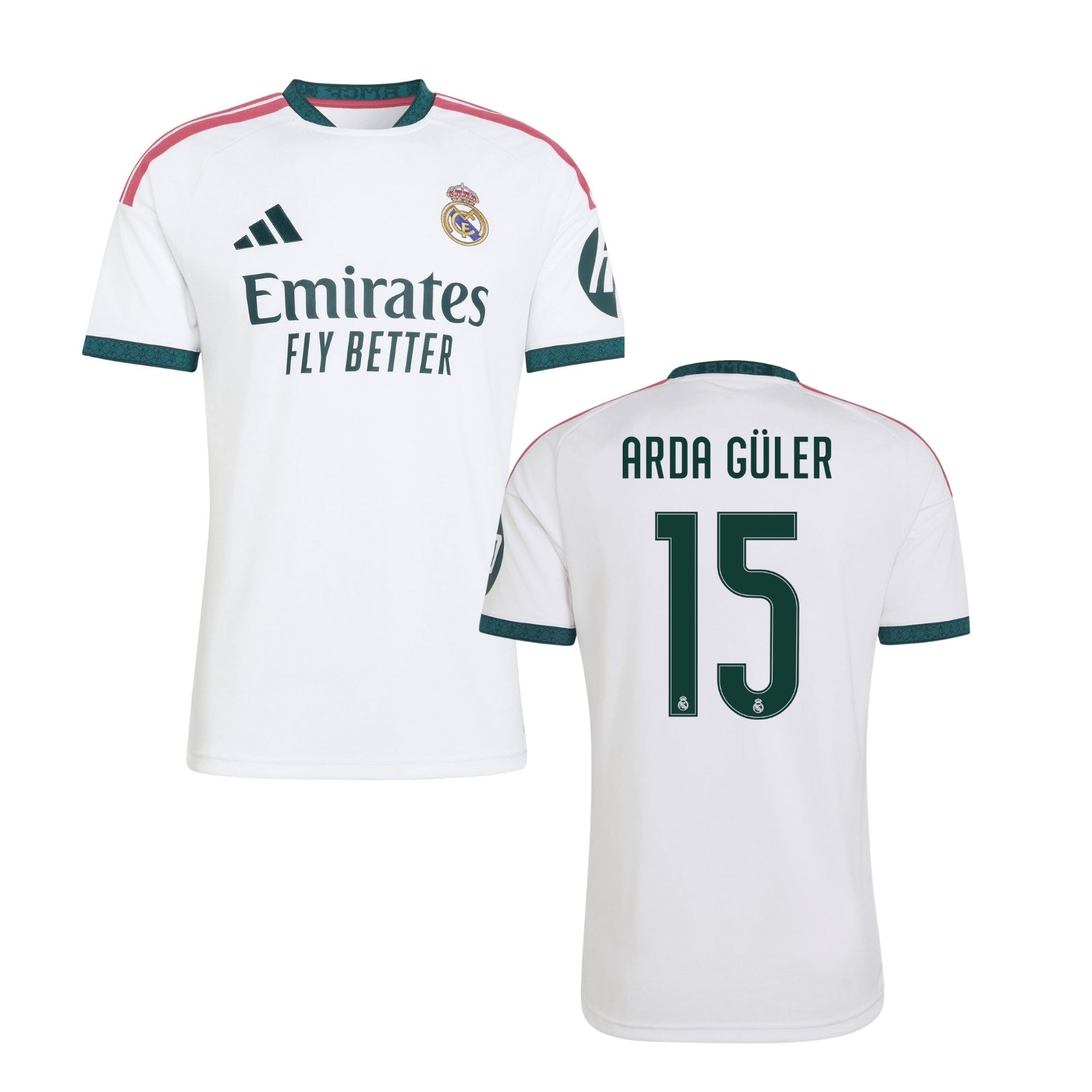 REAL MADRID MAGLIA CASALINGA Uomo 26 / 27 - ARDA GÜLER 15 - sportiger.de
