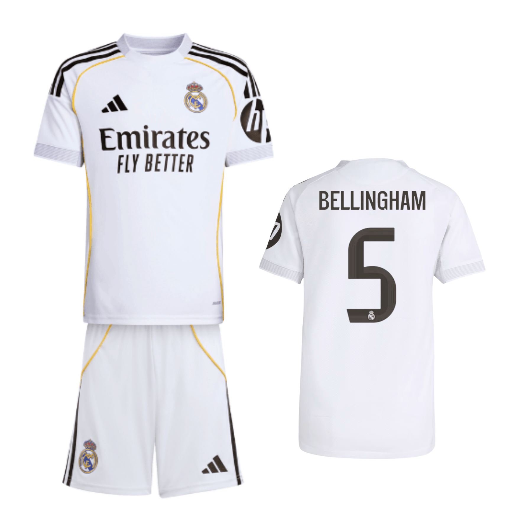 REAL MADRID Home Set Kinder 25 / 26 - BELLINGHAM 5 - sportiger.de