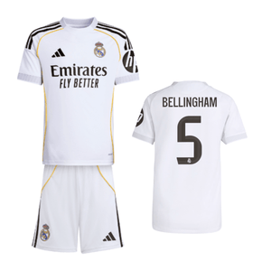 REAL MADRID Home Set Kinder 25 / 26 - BELLINGHAM 5 - sportiger.de