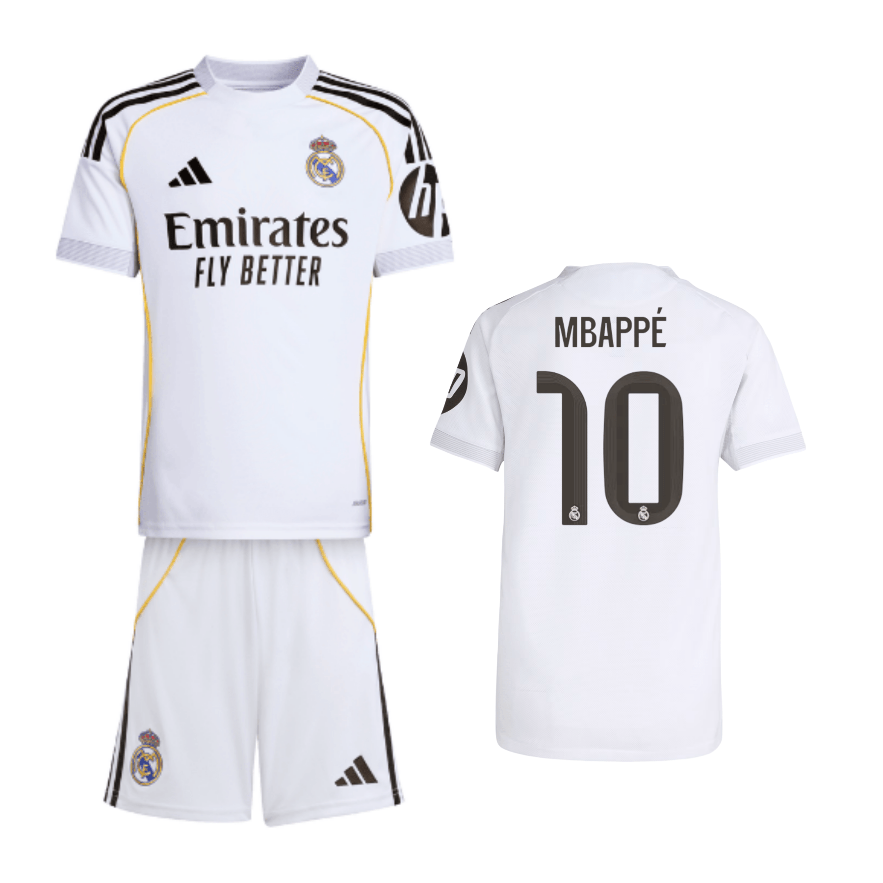 REAL MADRID Home Set Kinder 25 / 26 - MBAPPÉ 10 - sportiger.de