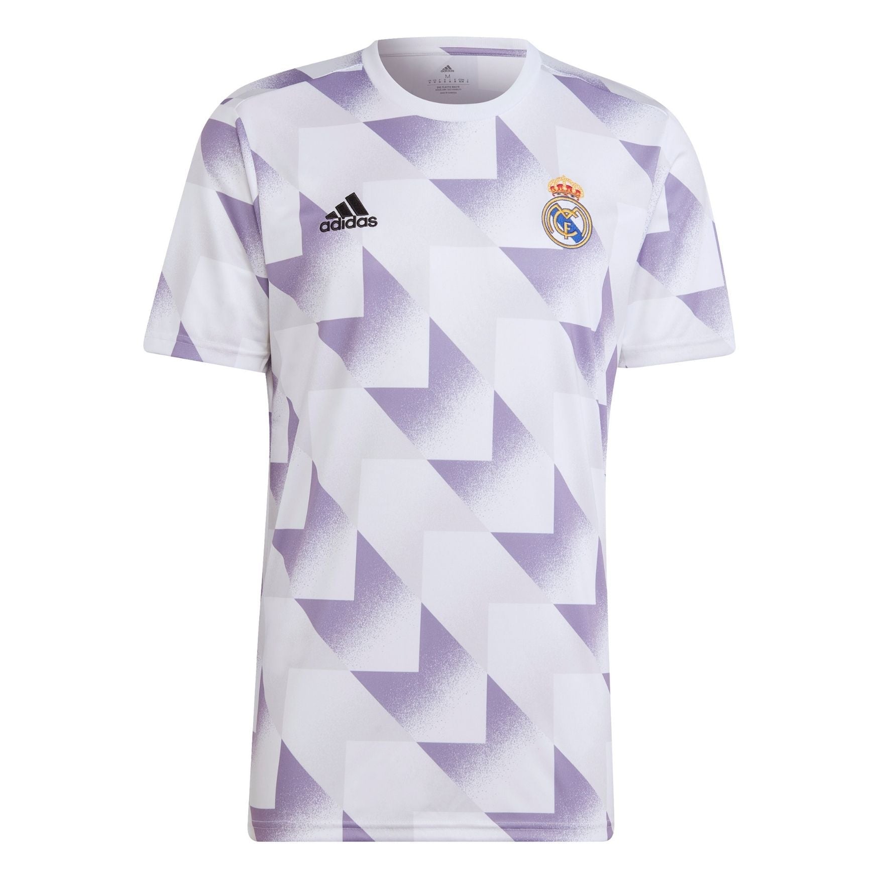REAL MADRID Pre - Match Shirt Herren weiß - lila - sportiger.de