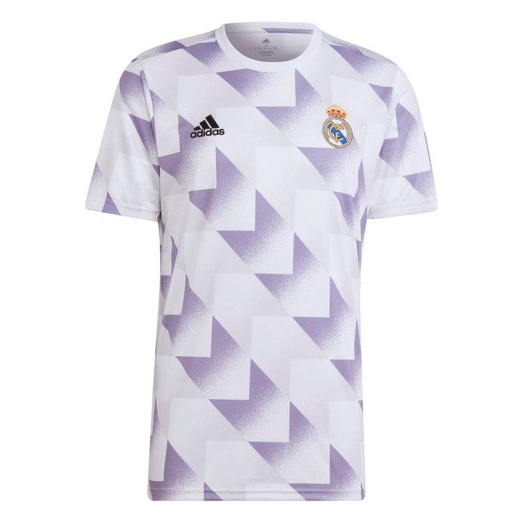REAL MADRID Pre - Match Shirt Herren weiß - lila - sportiger.de