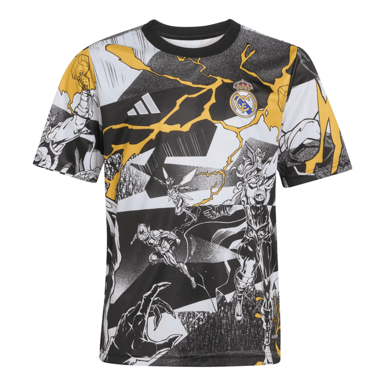 REAL MADRID Pre - Match Shirt Kinder 'Marvel Avengers' - sportiger.de