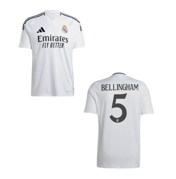 REAL MADRID Trikot Home Herren 24 / 25 - BELLINGHAM 5 - sportiger.de