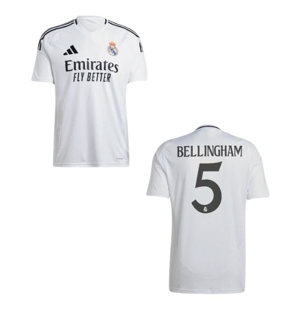 REAL MADRID Trikot Home Kinder 24 / 25 - BELLINGHAM 5 - sportiger.de