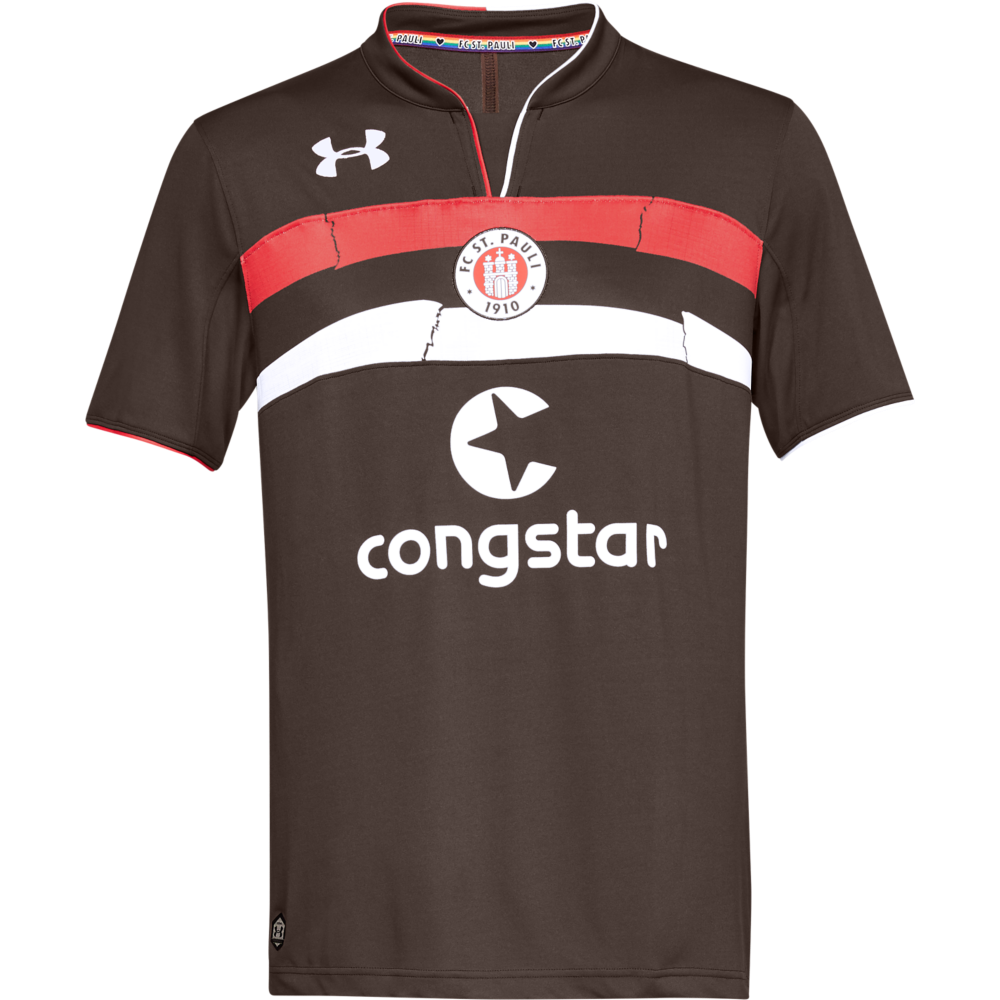 under armour FC. ST PAULI Trikot Home Herren 18 / 19