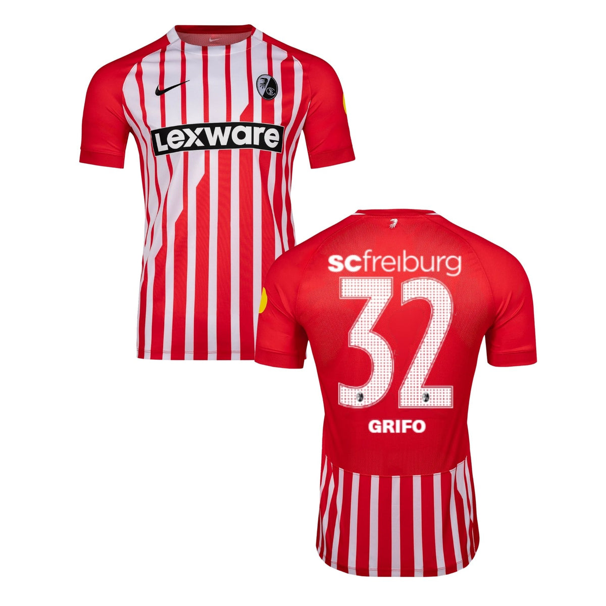 Camiseta local SC FREIBURG Hombre 26 / 27 - GRIFO 32 - sportiger.de