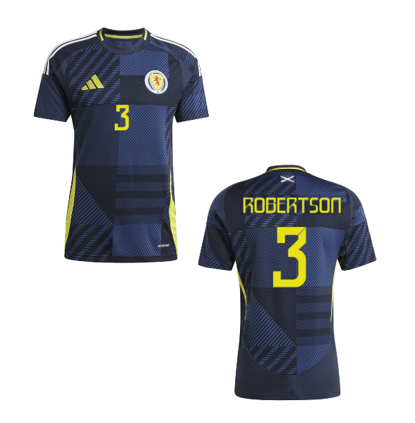 SFA SCHOTTLAND Trikot Home Herren EURO 2024 - ROBERTSON 3 - sportiger.de