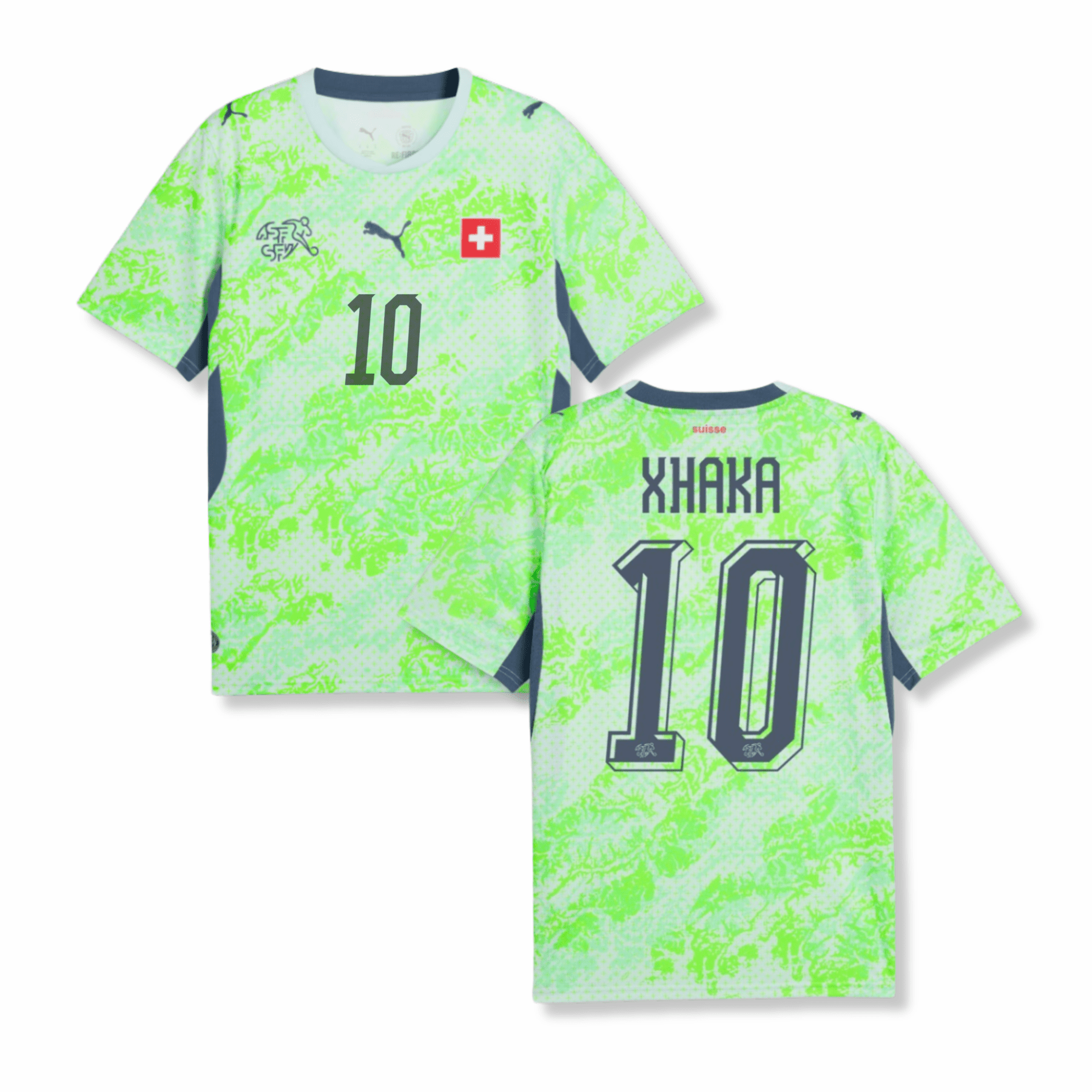 SFV SCHWEIZ Trikot Away Herren WM 2026 - XHAKA 10 - sportiger.de