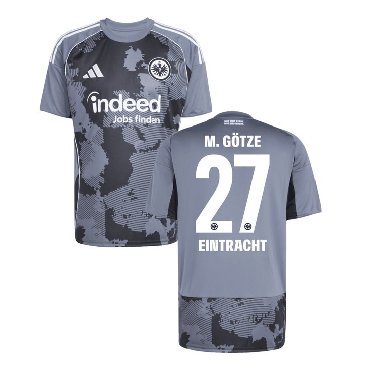 SGE EINTRACHT FRANKFURT Trikot 3rd Herren 25 / 26 - M. GÖTZE 27 - sportiger.de