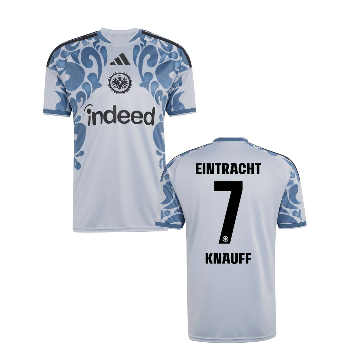 Camiseta SGE EINTRACHT FRANKFURT 3rd Hombre 26 / 27 - KNAUFF 7 - sportiger.de