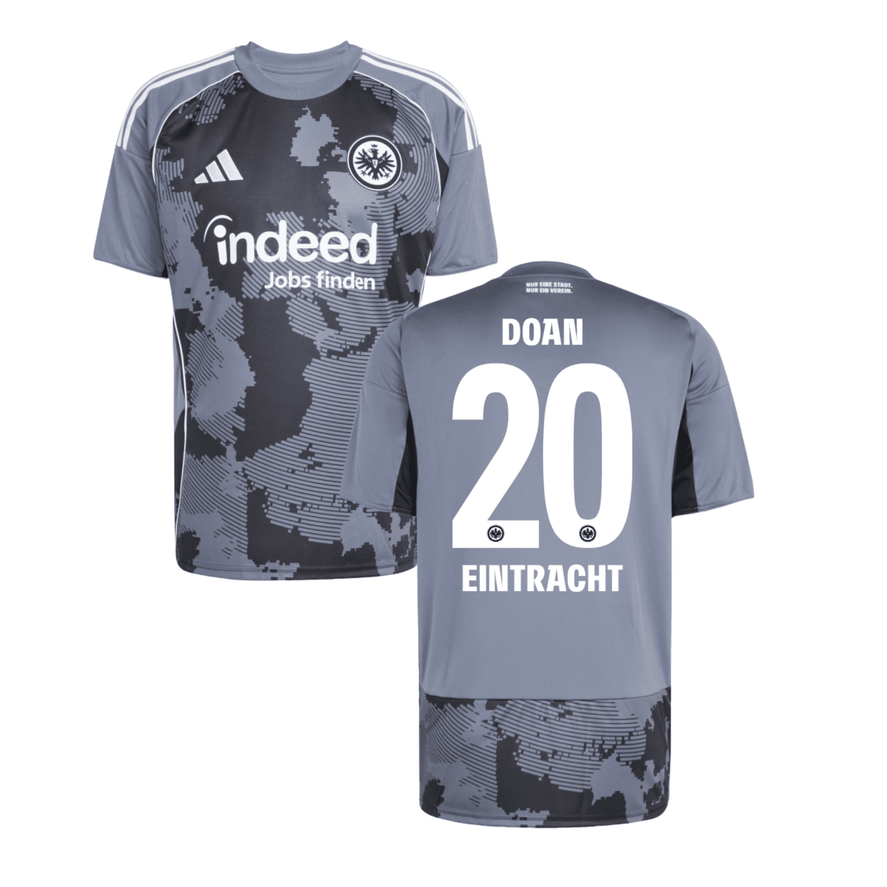 SGE EINTRACHT FRANKFURT Trikot 3rd Kinder 25 / 26 - DOAN 20 - sportiger.de