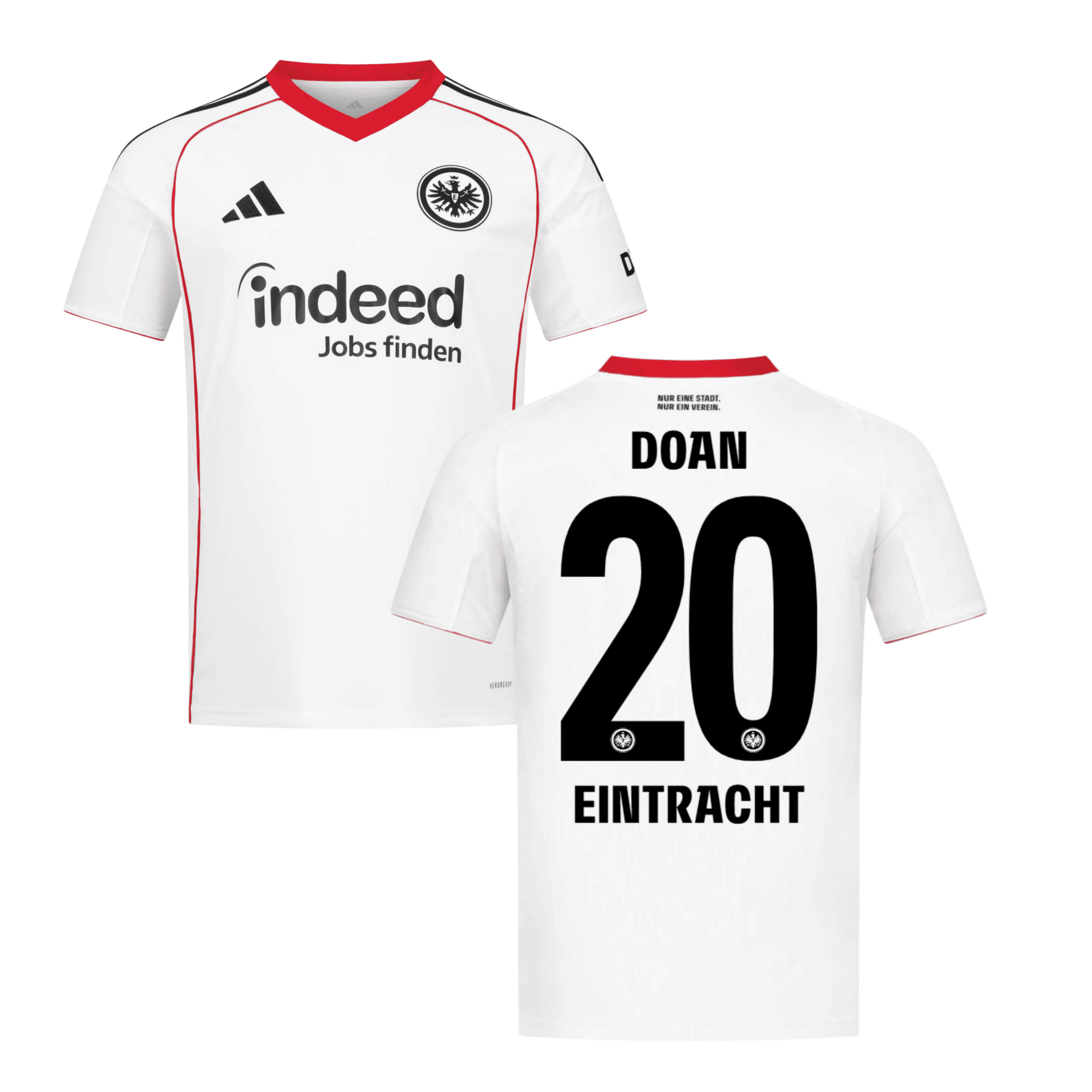 SGE EINTRACHT FRANKFURT Trikot Away Herren 25 / 26 - DOAN 20 - sportiger.de