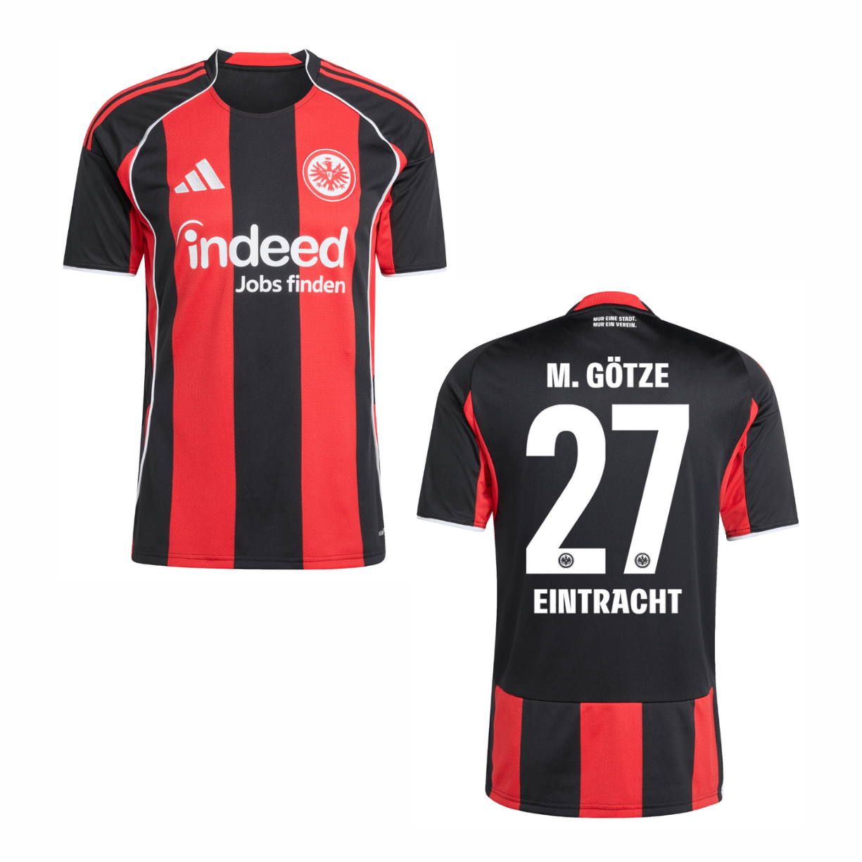 SGE EINTRACHT FRANKFURT Trikot Home Herren 25 / 26 - M. GÖTZE 27 - sportiger.de