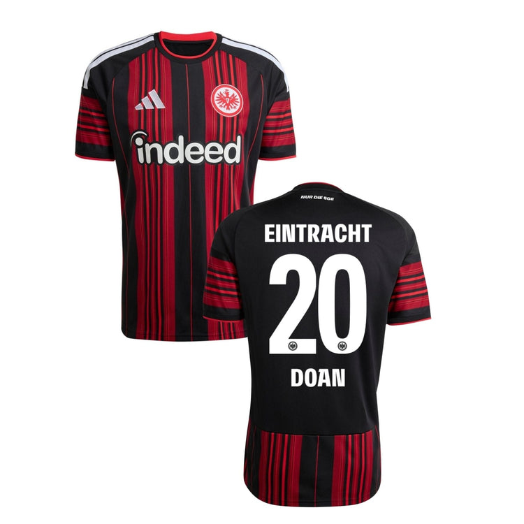 SGE EINTRACHT FRANKFURT Home Jersey Men 26 / 27 - DOAN 20 - sportiger.de