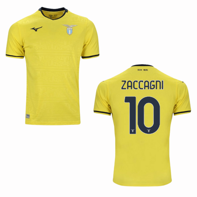 SS LAZIO ROM Trikot Away Herren 24 / 25 - ZACCAGNI 10 - sportiger.de