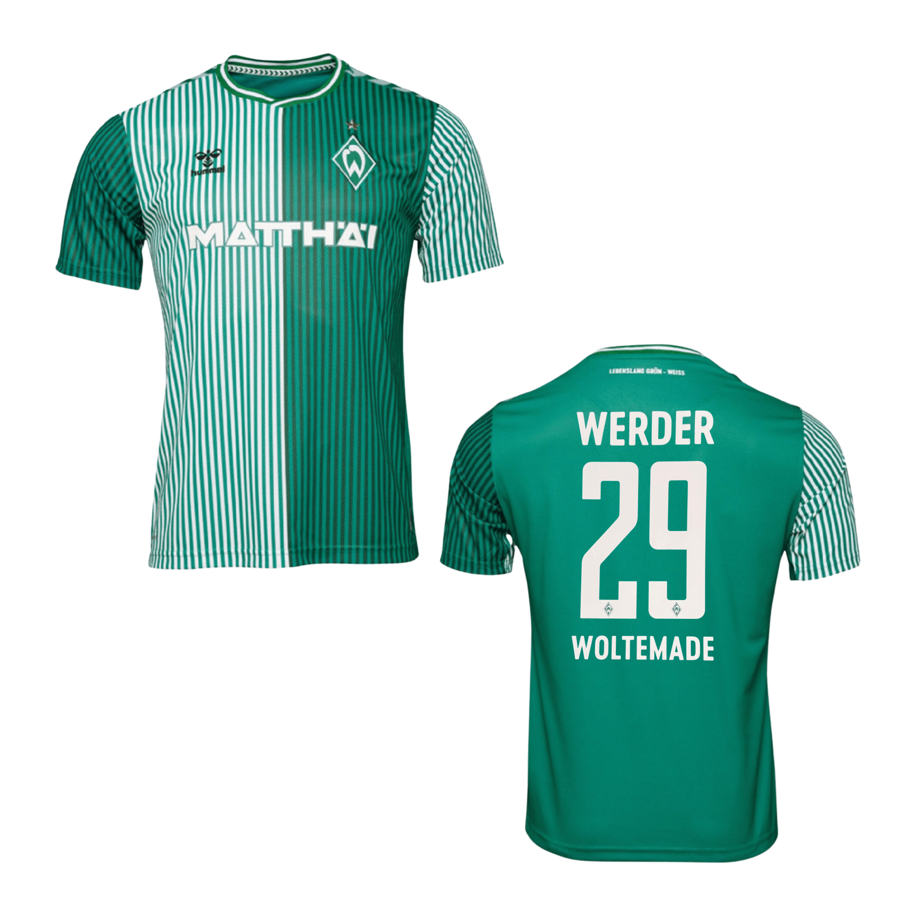 SV WERDER BREMEN Trikot Home Herren 23 / 24 - WOLTEMADE 29 - sportiger.de