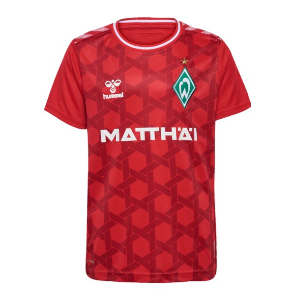 SV WERDER BREMEN Trikot Torwart Kinder rot 23 / 24 - sportiger.de