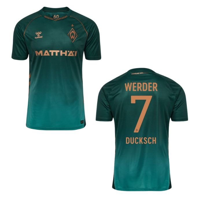 SVW SV WERDER BREMEN Trikot 3rd Kinder 25 / 26 - DUCKSCH 7 - sportiger.de