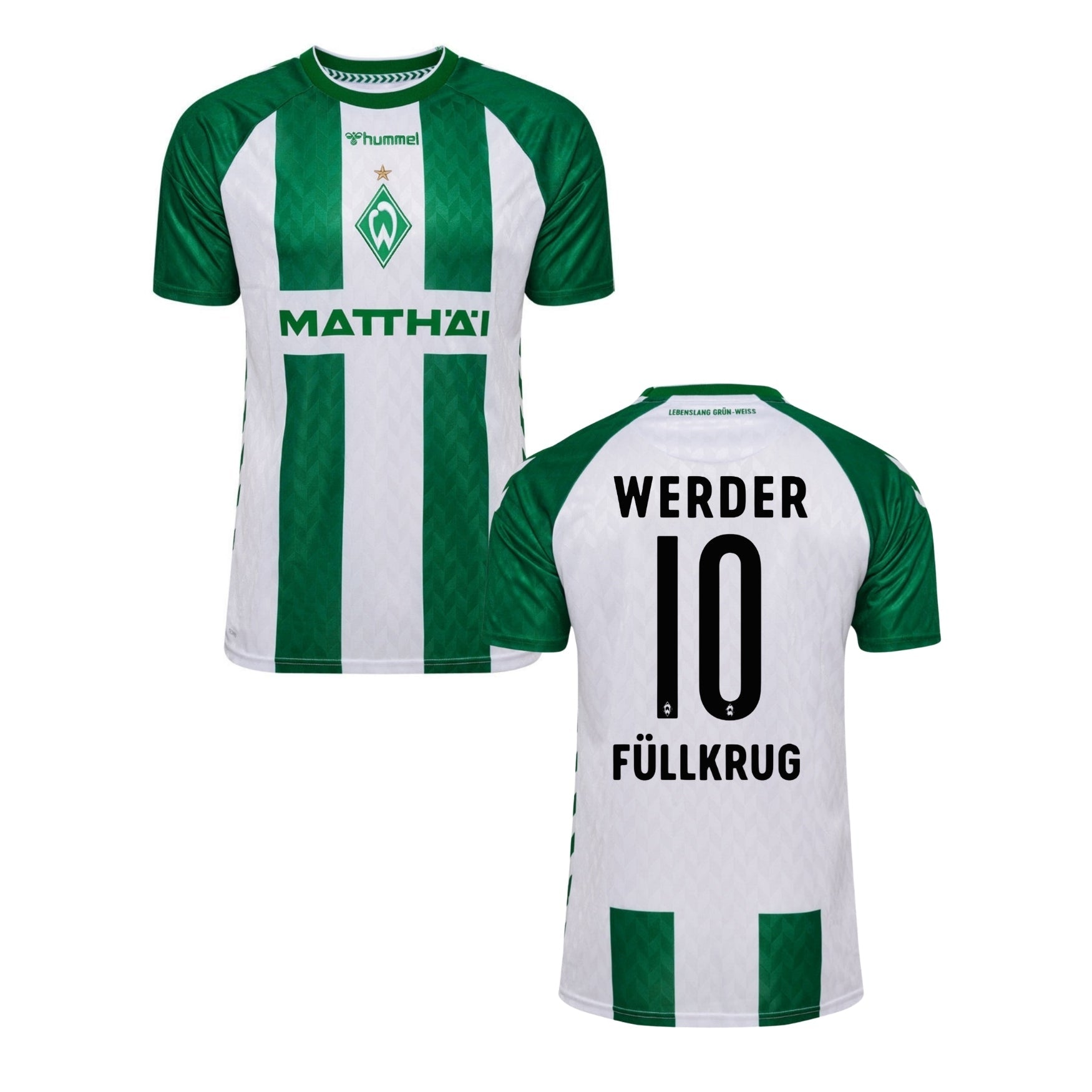 SVW SV WERDER BREMEN Trikot Home Kinder 26 / 27 - FÜLLKRUG 10 - sportiger.de