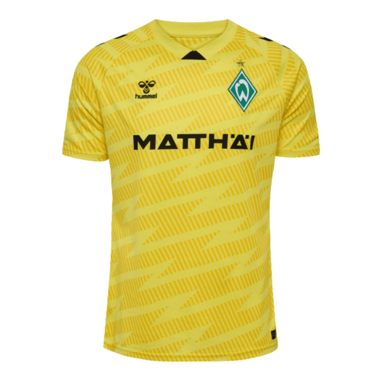 SVW SV WERDER BREMEN Trikot Torwart Kinder gelb 25 / 26 - sportiger.de