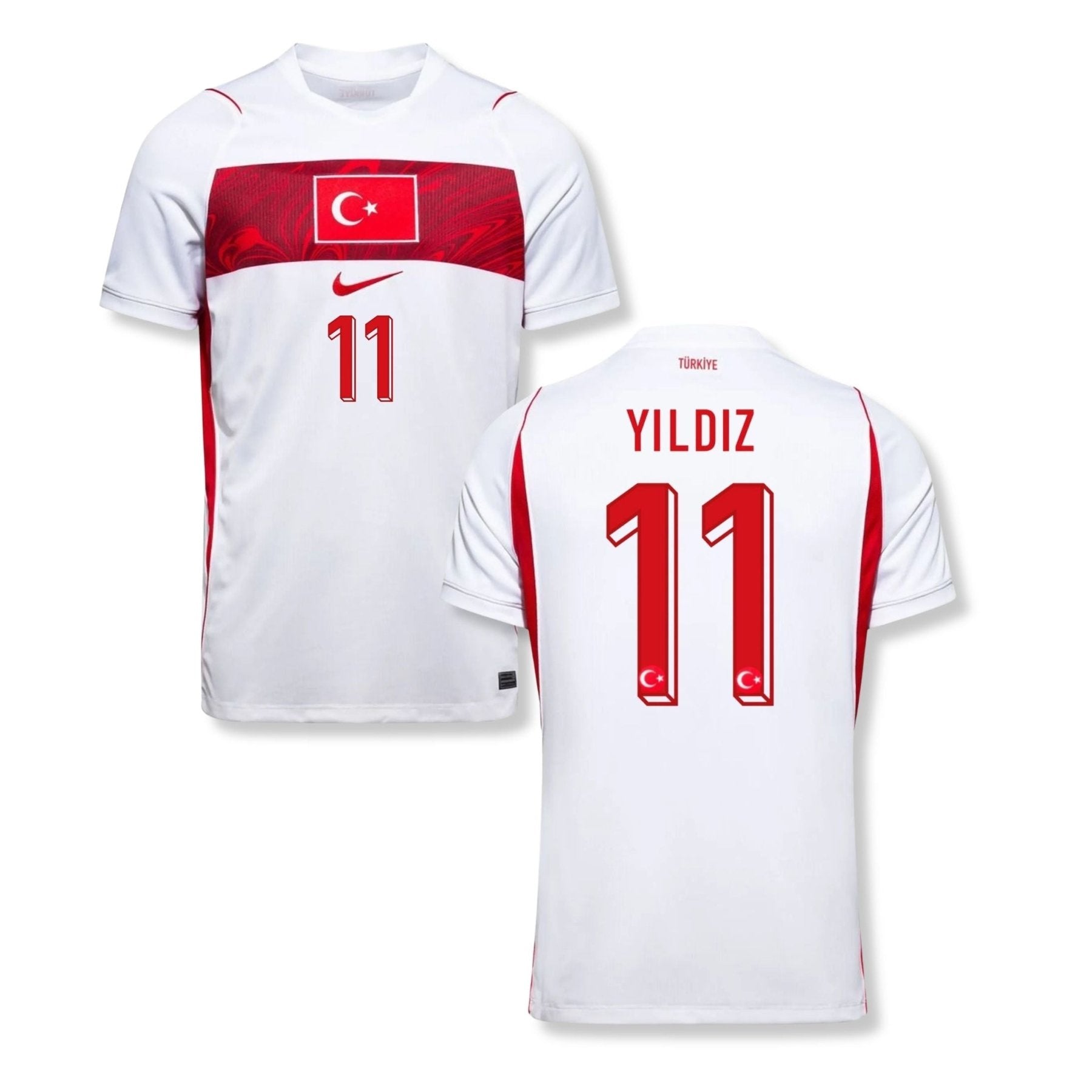 TFF TÜRKEI Trikot Away Kinder WM 2026 - YILDIZ 11 - sportiger.de